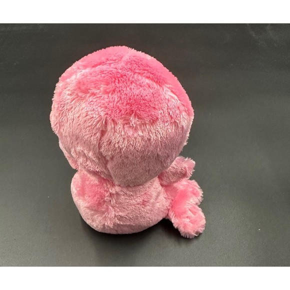 Ty Beanie Boos TUSK the Pink WALRUS 6" Beanbag Plush Toy w/ Glitter Eyes - Picture 3 of 4